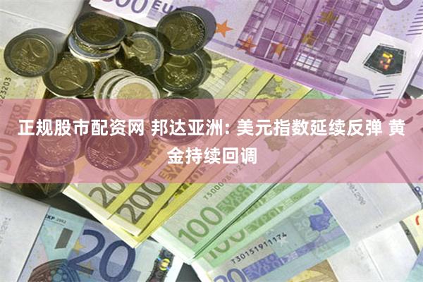 正规股市配资网 邦达亚洲: 美元指数延续反弹 黄金持续回调